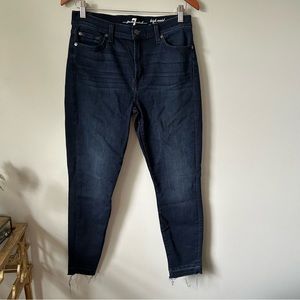 7  for all Mankind | High Waist Ankle Geneveve Jeans